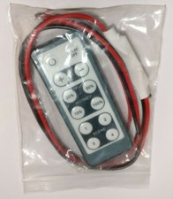 12v-24v LED CONTROLLER w/ IR Remote Controller 6A Max Output
