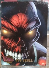 Red Skull Marvel Card Magnet Refrigerator Fridge Novelty Altered
