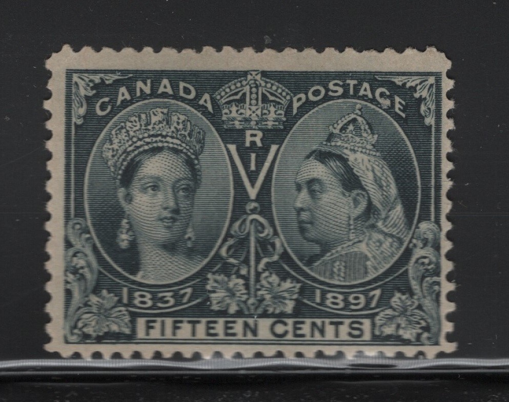 Canada Scott # 58 F-VF mint OG lightly hinged nice color cv $ 275 ! see ...