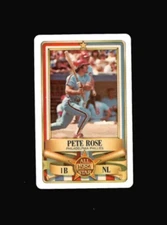 1982 Permagraphics All-Stars PETE ROSE credit card PHILLIES Perma Graphics