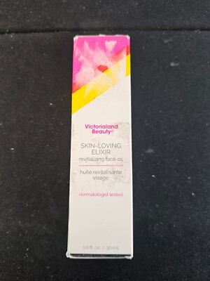 VictoriaLand Beauty Skin Loving Elixir Revitalizing Face Oil 1.0 fl oz NIB