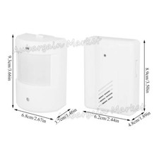 Wireless Sensor Detector Door Bell Gate Entry Chime Doorbell Alarm Alert Motion — image 9