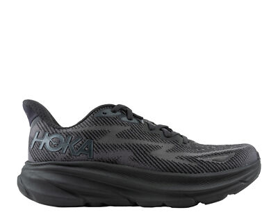 Hoka Clifton 9 Black/Black Men