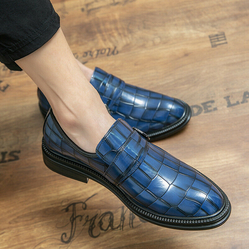 blue shoes business casual