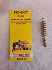 pro shot 9mm benchrest Bronz brush
