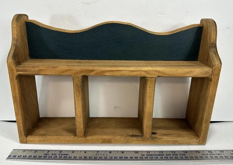 Primitive Wood Shelf-16.5x10.75x3.5in
