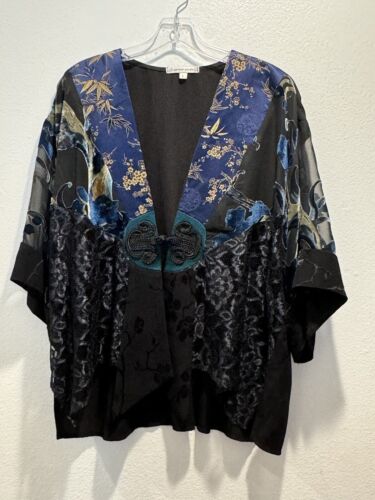 Vintage Spencer Alexis Size Large Asian Kimono Pat