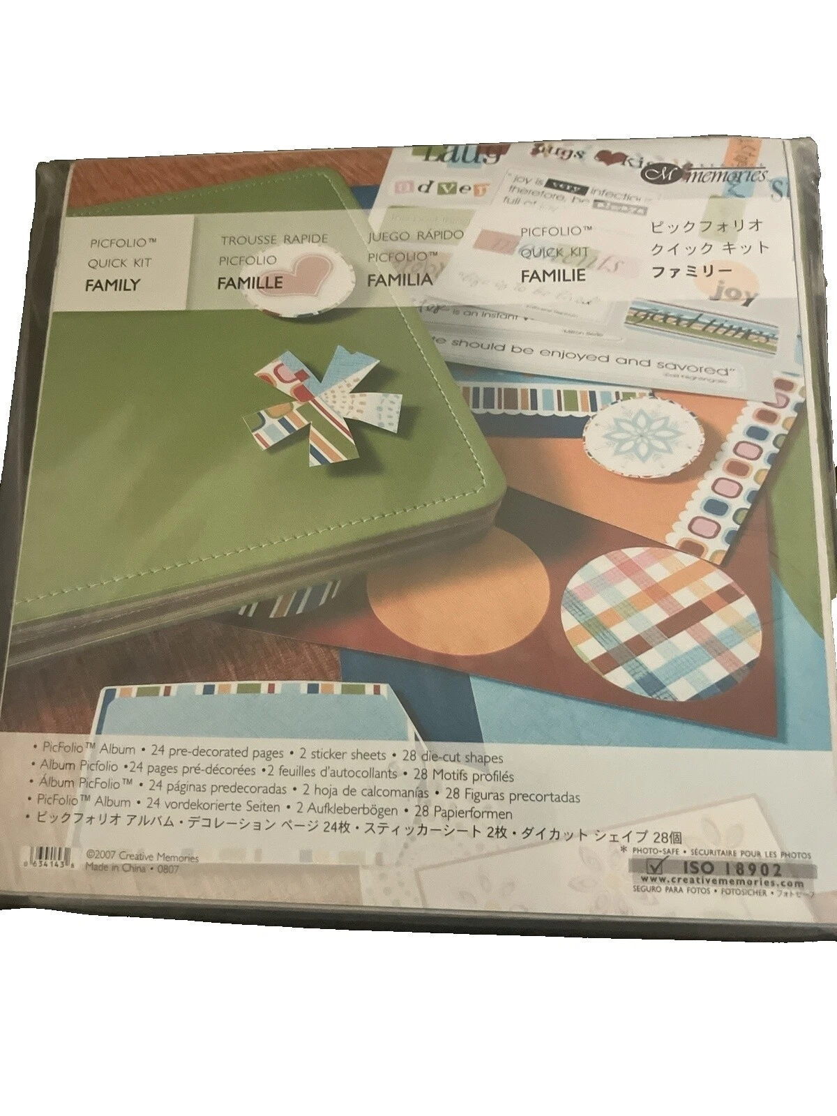 Creative Memories álbumes de recortes de varios colores