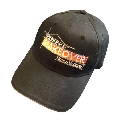 Extreme Makeover Home Edition Black Baseball Cap