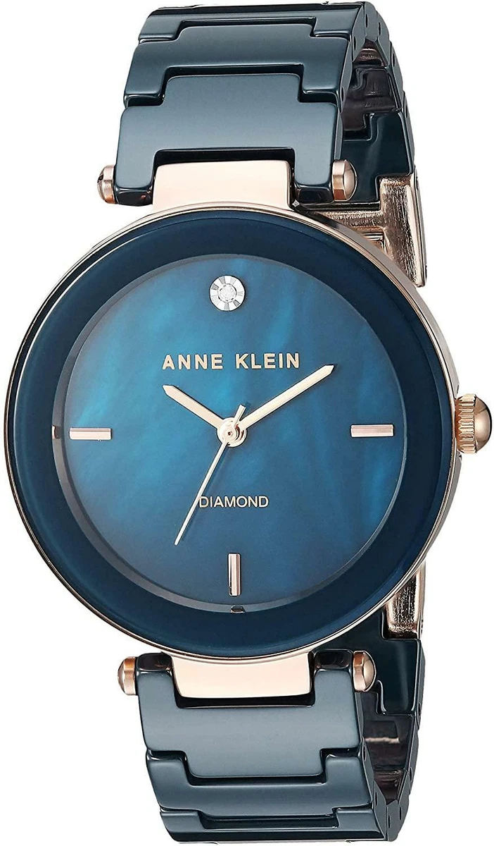 Anne klein watches blue ceramic shop