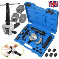 Brake Pipe Flaring Tool Kit SAE + DIN Flares On 3/16” 4.75mm 5mm 1/4" Pipes UK