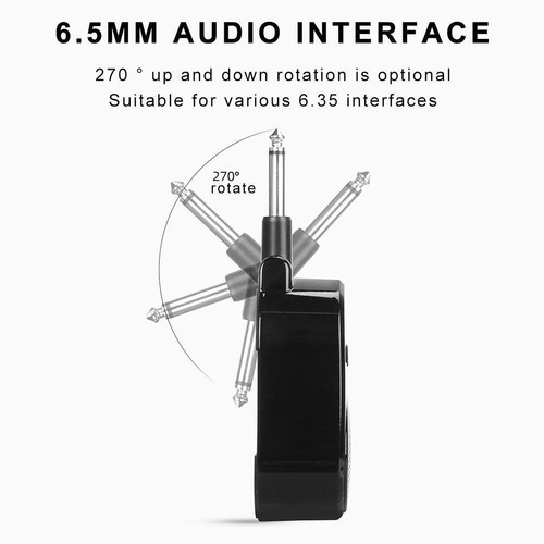 Mini Guitar Amp 5W Portable Small Electric Guitar Practice Amp Bluetooth фб G9P7 - Picture 6 of 10