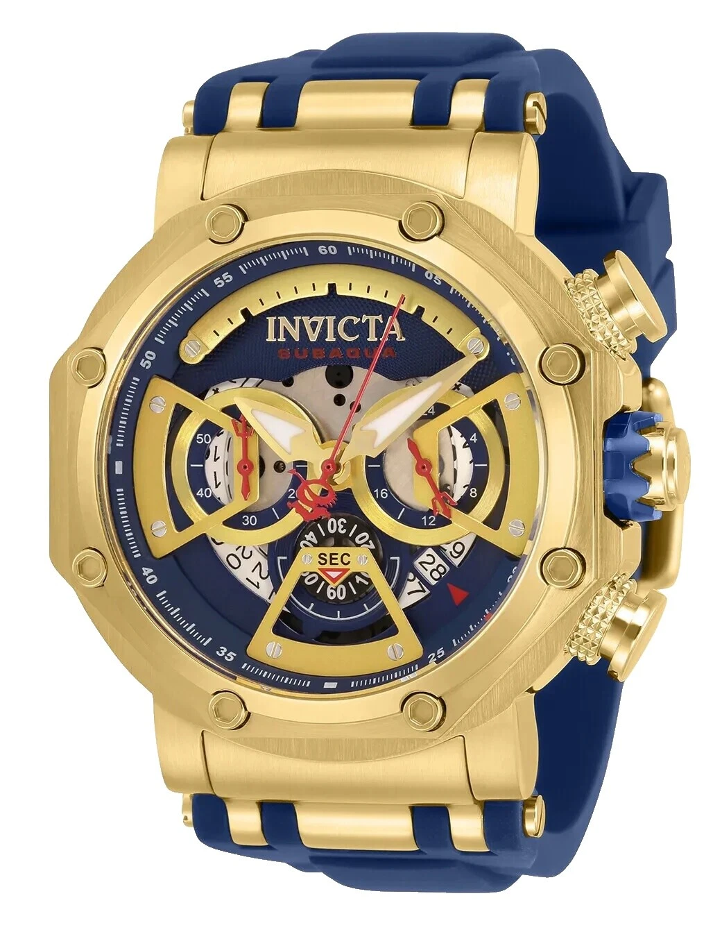 Relojes pulsera informales de Silicona Invicta Subaqua