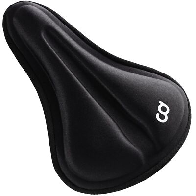 Cyclingdeal Soft Comfort Bike Seat Cushion Cover 11x7 Compatible With Peloton - Peloton Bike Seat Padded Cover Cyclingdeal Soft Comfort Bike Seat Cushion Cover 11x7 Compatible With Peloton - Peloton Bike Seat Padded Cover