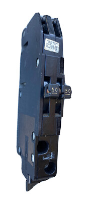 Zinsco Twin R3850 RC38 50 2p 50a/50a 120v Circuit Breaker warranty
