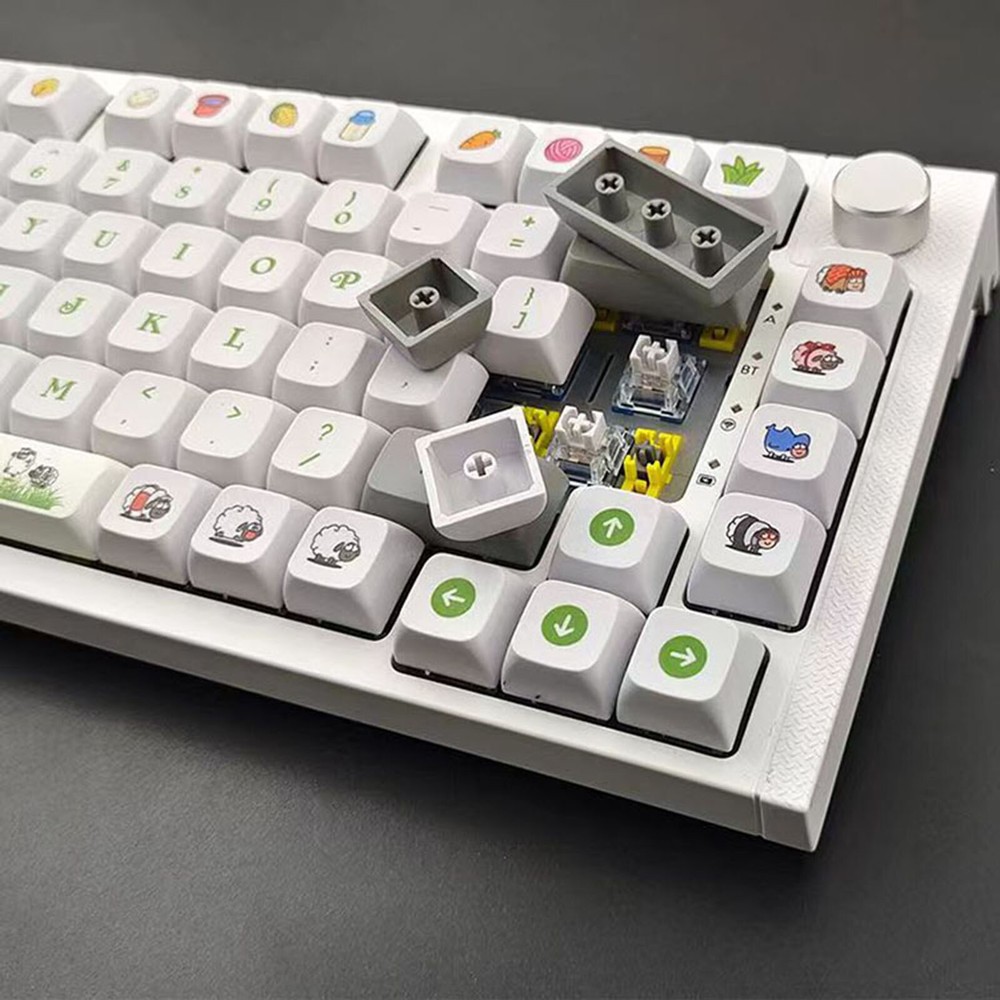 High-Quality Thermal Sublimation Keycap Set for Mechanical Keyboards, Durable and Stylish