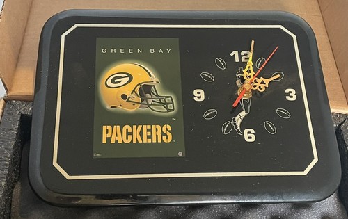 VINTAGE NFL GREEN BAY PACKERS WALL CLOCK - Picture 4 of 11