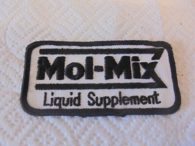 cloth patch mol-mix liquid supplement  3-3/4'' X 1-1/4'' livestock feed