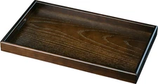 KISHU JAPAN Long Tray Ebony tone Kishu Takumi 54cm