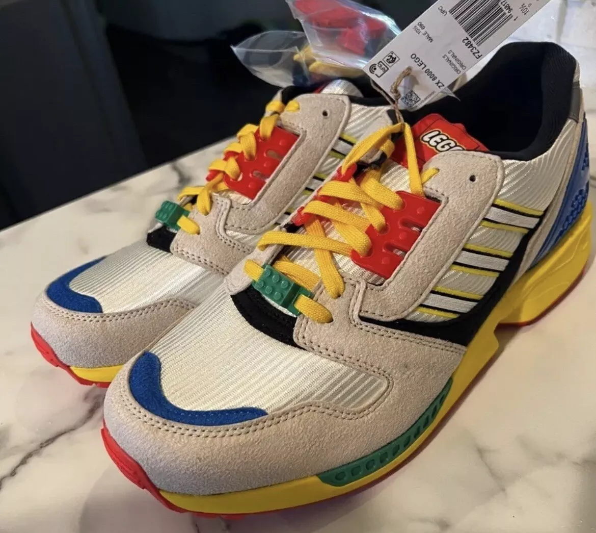New in Box Adidas Lego ZX 8000 LEGO SNEAKERS SHOES Men 12.5