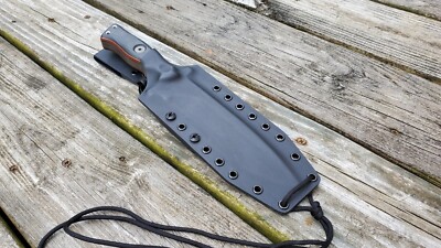 Kydex sheath for TOPS OPERATOR 7 OP7, pancake, Dangler (Bk)