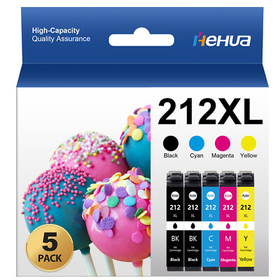 212XL T212XL Ink Cartridges For Epson Workforce WF-2850 XP-4100 XP-4105 Printer