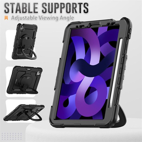 Smart Case With Hand Strap iPad Air 5 10.9 2022/Air 4 10.9 2020/Air 3 10.5 2019 - Picture 38 of 66