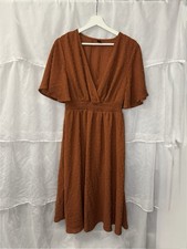 SHEIN LUNE V-Neck High-Waisted Dress, Women’s Size 0XL