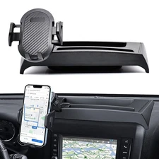 For 2011-2018 Jeep Wrangler JK JKU Accessory Dash Tray Storage Box Phone Holder