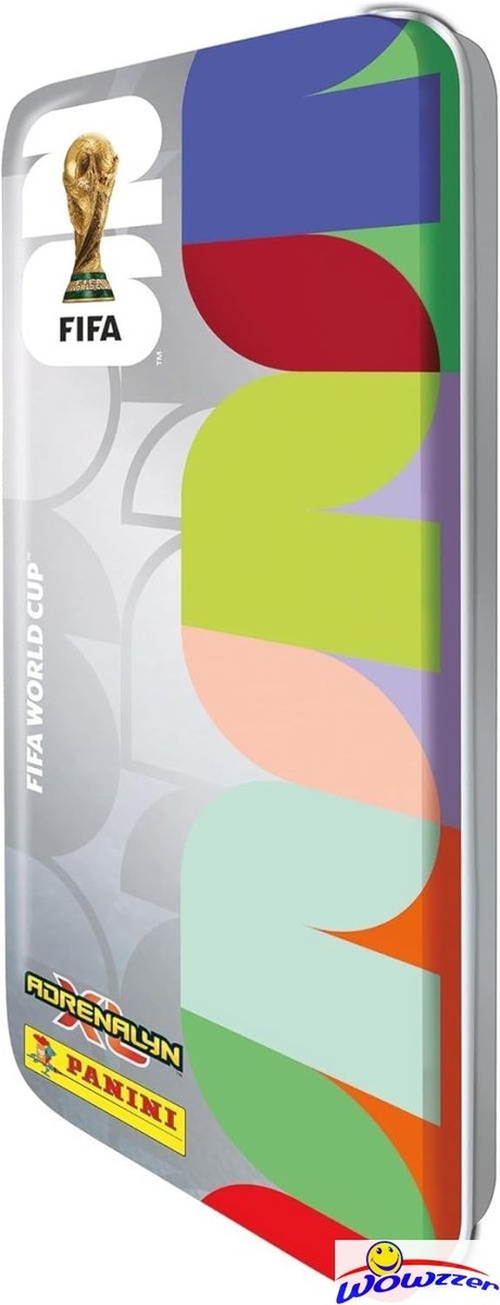 2026 Panini Adrenalyn XL WORLD CUP Soccer PENCIL Tin 4ct SET-128