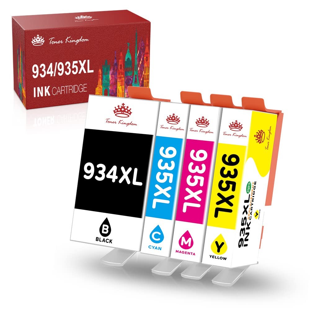 Cartouches 934XL 935XL d'encre compatibles HP multipack haute capacité