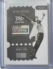 2025 KEEPSAKE MICHAEL JACKSON BAD WORLD TOUR CARD #285 TICKET STUB RELIC #02/15