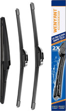 24"/18"/10" Windshield Wipers Compatible with Jeep Compass 2018-2021 Front and R