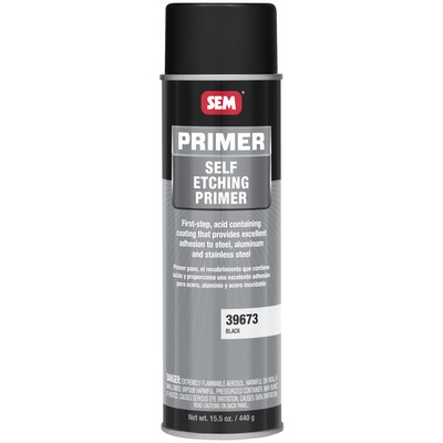 SEM 39673 Black Self Etching Primer Aerosol (15.5 oz.)