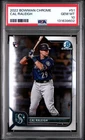 2022 BOWMAN CHROME #51 CAL RALEIGH ROOKIE RC PSA 10