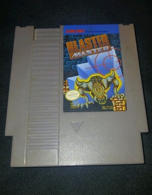 Blaster Master NES Nintendo Sunsoft Authentic Tested Working w/ Sleeve