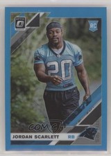 2019 Panini Donruss Optic Rookies Aqua Prizm 218/299 Jordan Scarlett #102 15ej