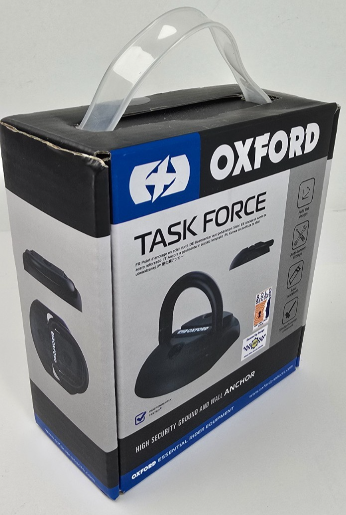 Oxford LK408 Motorcycle Security Ground Anchor