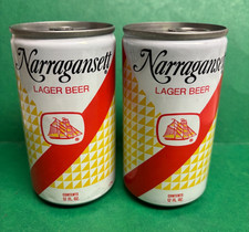 NICE VINTAGE NARRAGANSETT BEER CRUSH IT LIKE QUINT JAWS MOVIE SHARK CAN