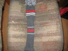 slightly used Scott Edwards Fairway 3 wood Headcover with number wheel  Pom Pom