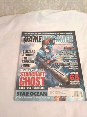Game Informer Nov 2002 Issue 115 Starcraft Ghost Resident Evil Zero Ad Vice City