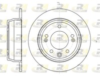 2X Roadhouse Bremsscheibe 61105.00 FüR LM FD SL Sportage Hyundai EL GD KIA 262Mm