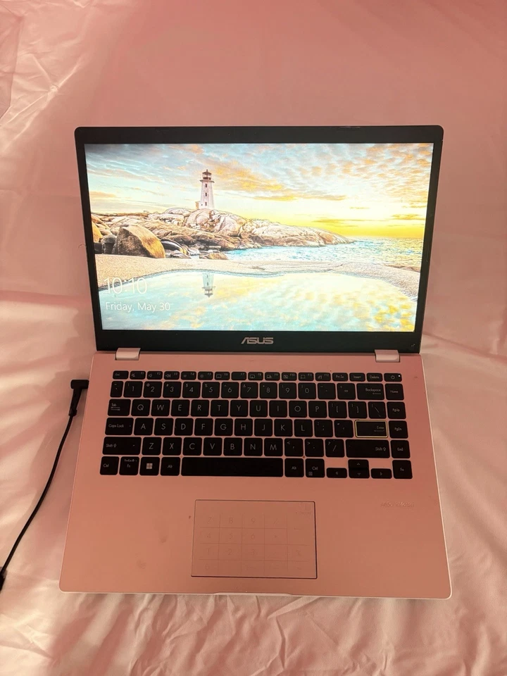 Portátil Asus E410 Intel Celeron N4020 4 GB 64 GB 14 pulgadas HD LED Win 10 (oro rosa) Foto 2 de 4