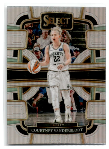 2024 Panini Select WNBA - Concourse Courtney Vandersloot #78 Silver Prizm