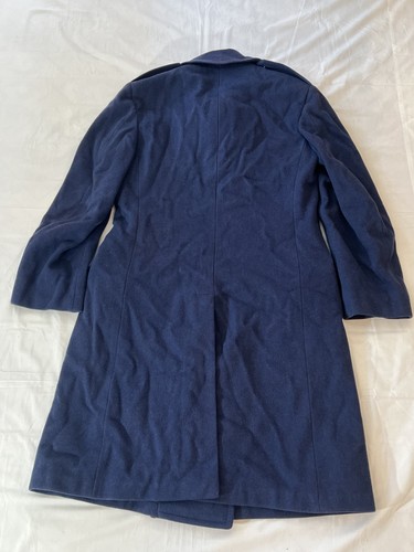 Vintage US Air Force Peacoat Herren groß blau Wolle zweireihig Militär 70er - Bild 2 von 6