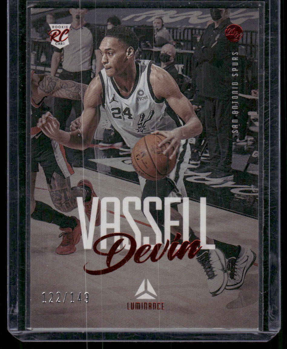 2020-21 Panini Chronicles #153 Devin Vassell Red #/149