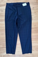 Uniqlo Smart Ankle Pants, Dress Pants, Mens, XL, Windowpane, NWT