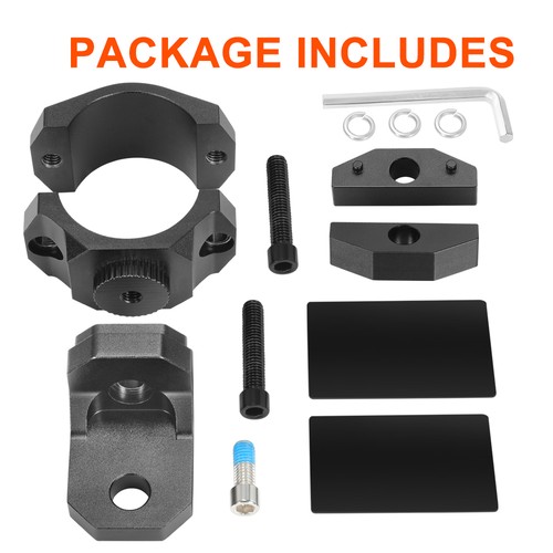 2Pcs UTV Flag Whip Light Mount Bracket For RZR Can Am 4WD ATV 1.75"-2" Roll Bar - Picture 6 of 10