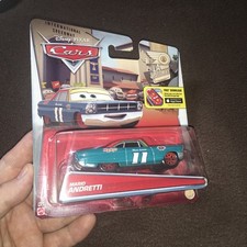 Disney Pixar Cars Mario Andretti 11 2015 Mattel LA Speedway