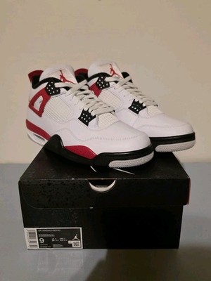 DS New Nike Air Jordan Retro 4 Red Cement 2023 Size 9 Authentic